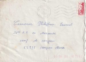 Courrier reçu Canjuers