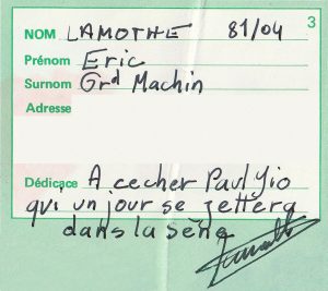 LAMOTHE Éric 81/04