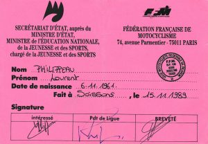 Test d'aptitude à la compétition, je pouvais, mais je n'ai jamais fait de course.