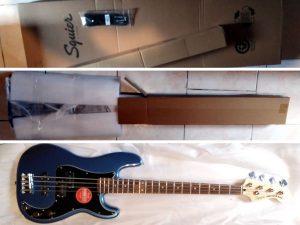 Squier Affinity P Bass PJ LPB
