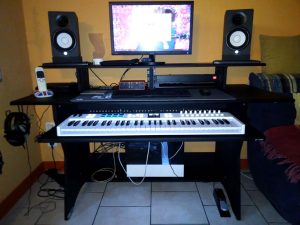 Thomann Studio Table L Black,