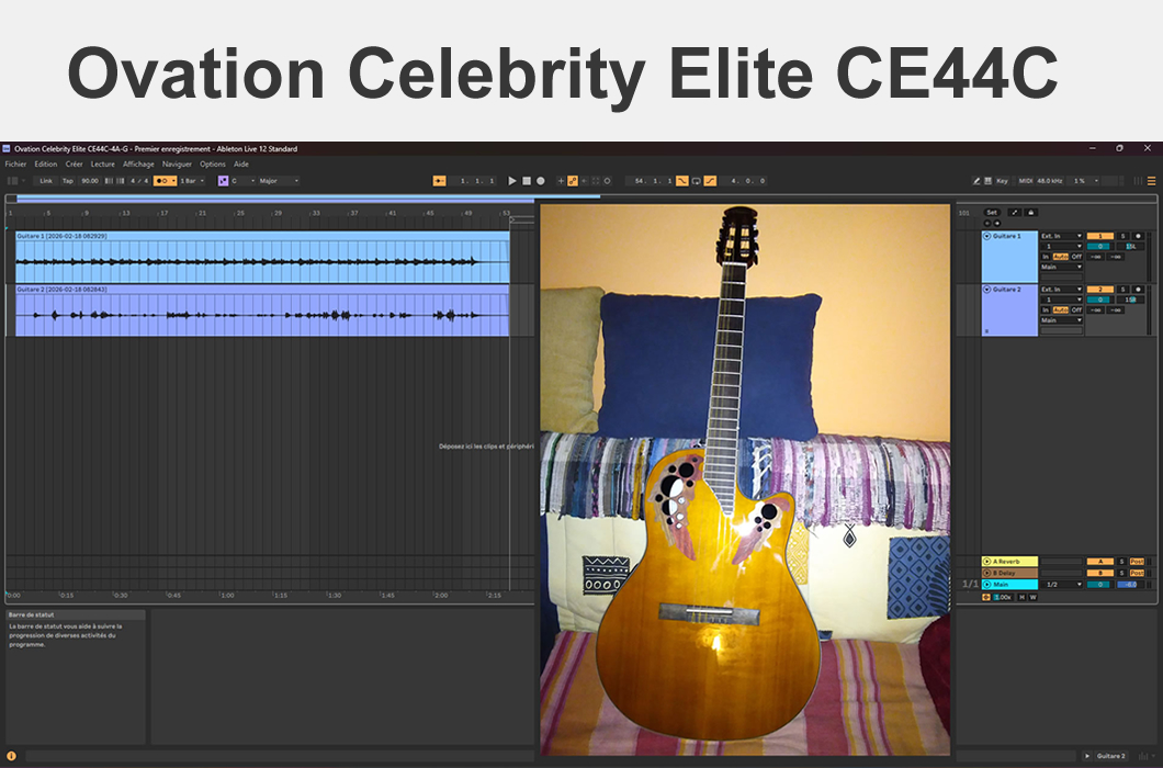Ovation Celebrity Elite CE44C