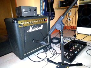 Marshall Artist 4203 Marshall Artist 4203 + Shure SM57