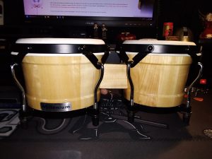 Bongos MB202H NT - Diamètres: 16 cm (6,5") + 19 cm (7,5")