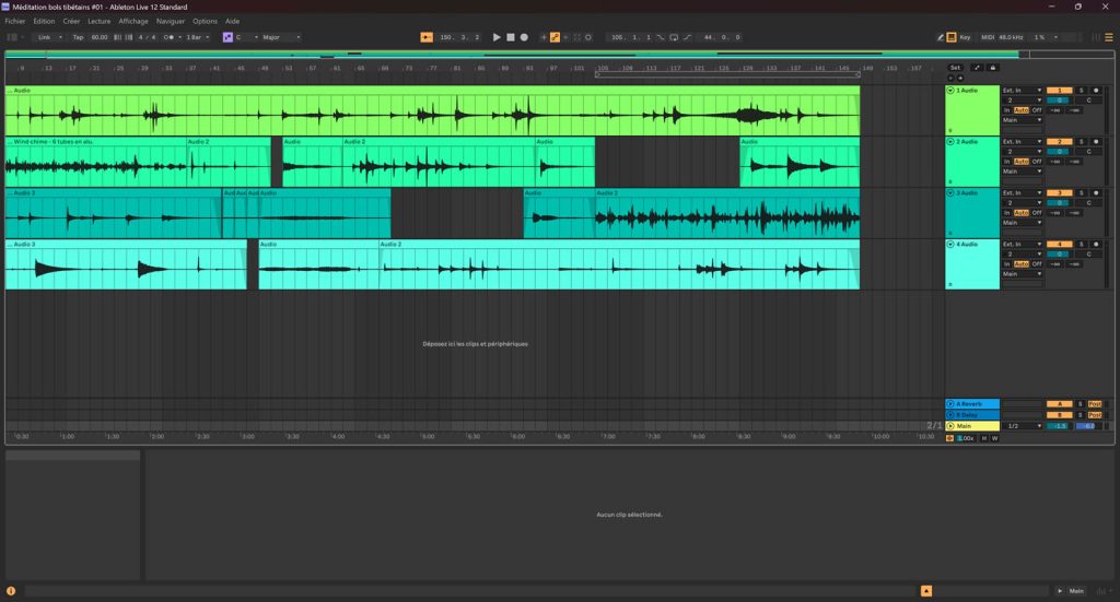 Méditation bols tibétains #01 - Ableton