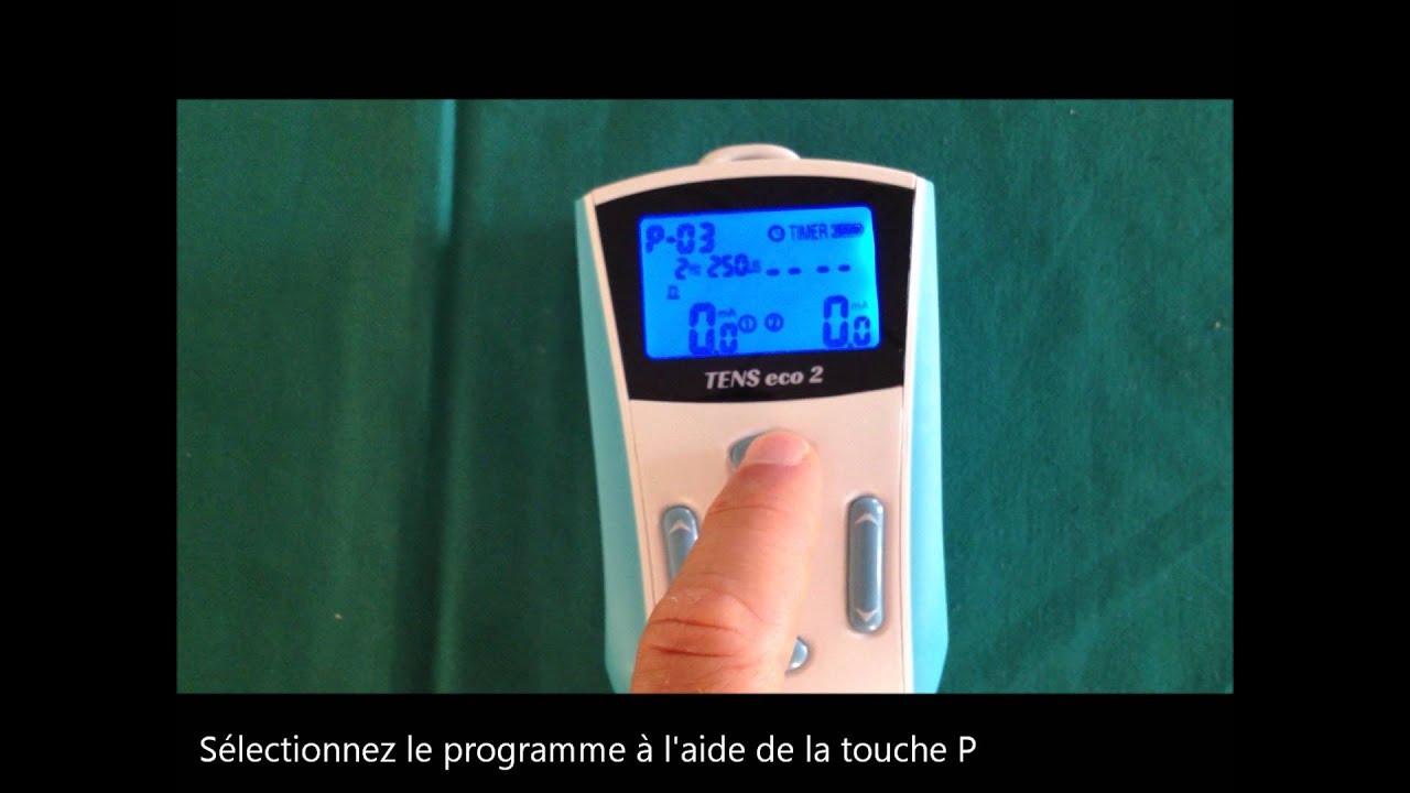 Ou Placer Les électrodes Tens Eco 2